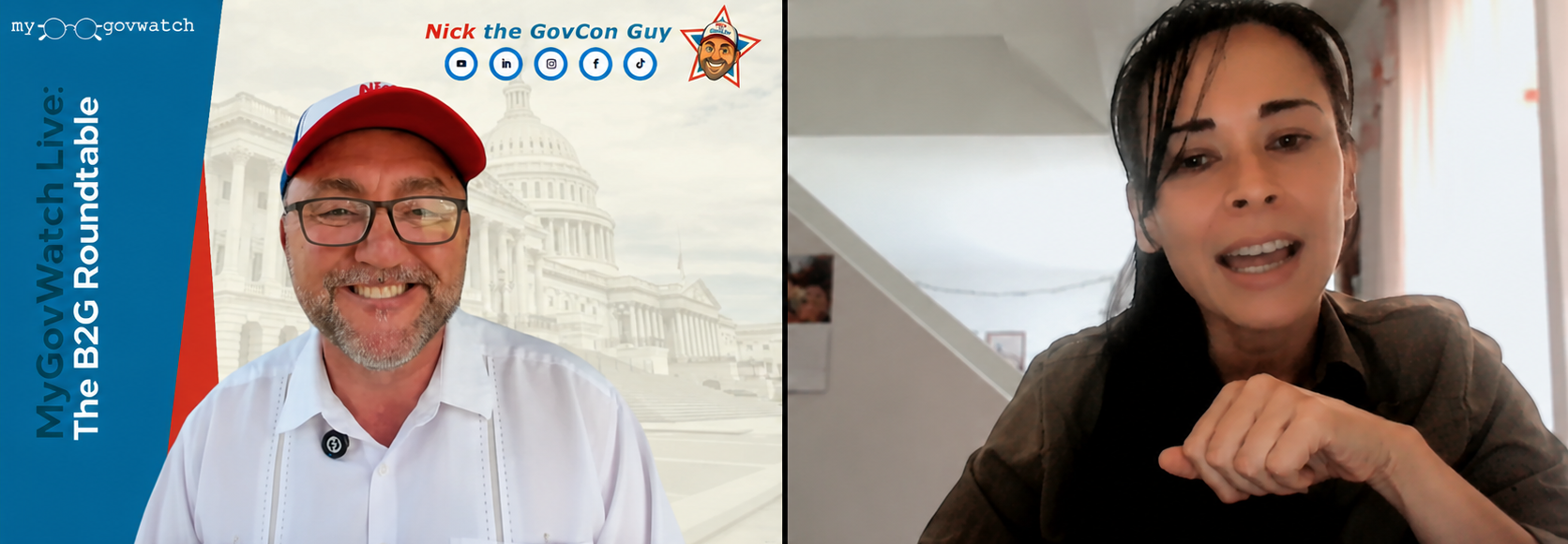 Nick Bernardo and Guest on the MyGovWatch B2G Roundtable